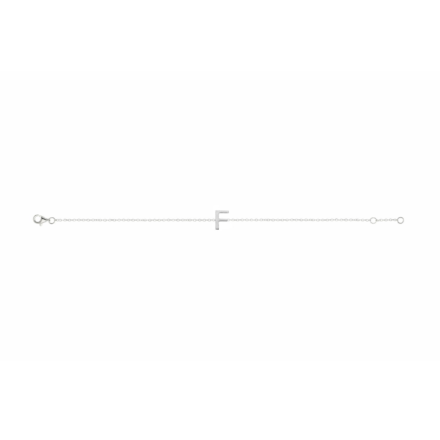 Fine Individual Letter Bracelet