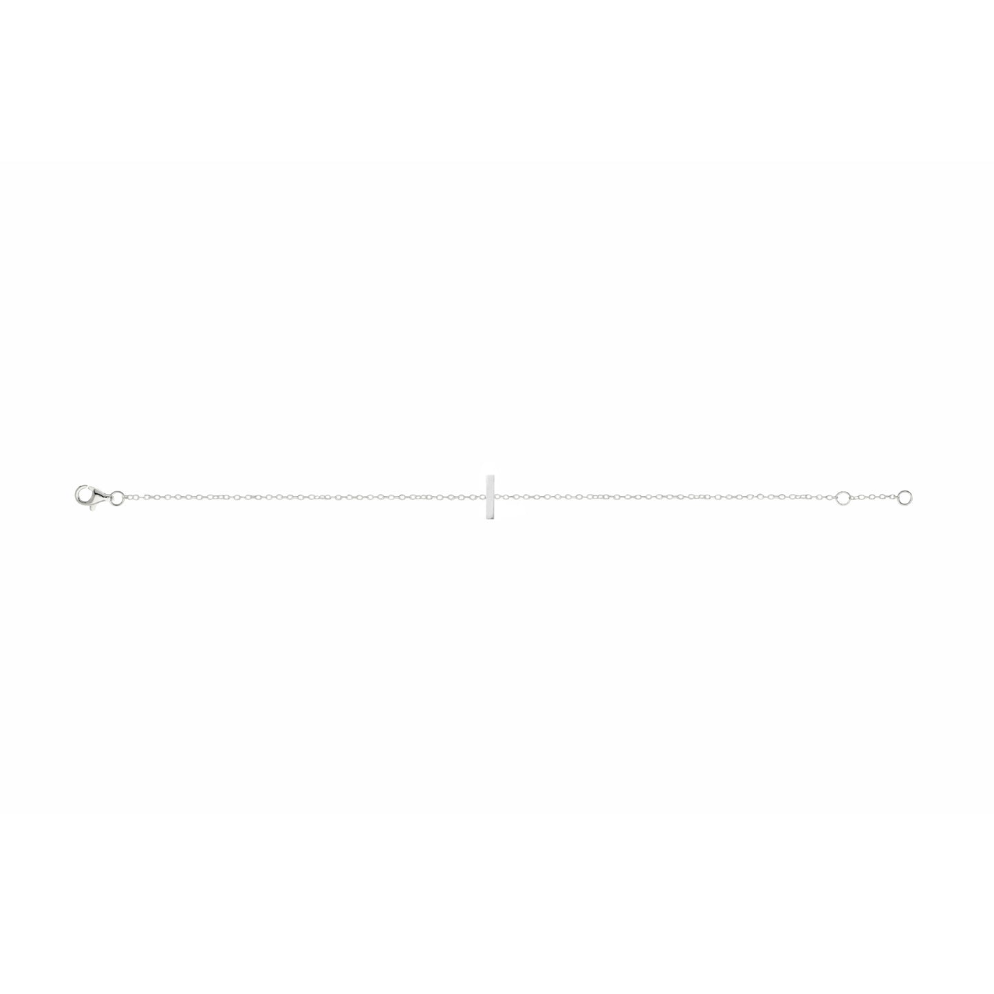 Fine Individual Letter Bracelet