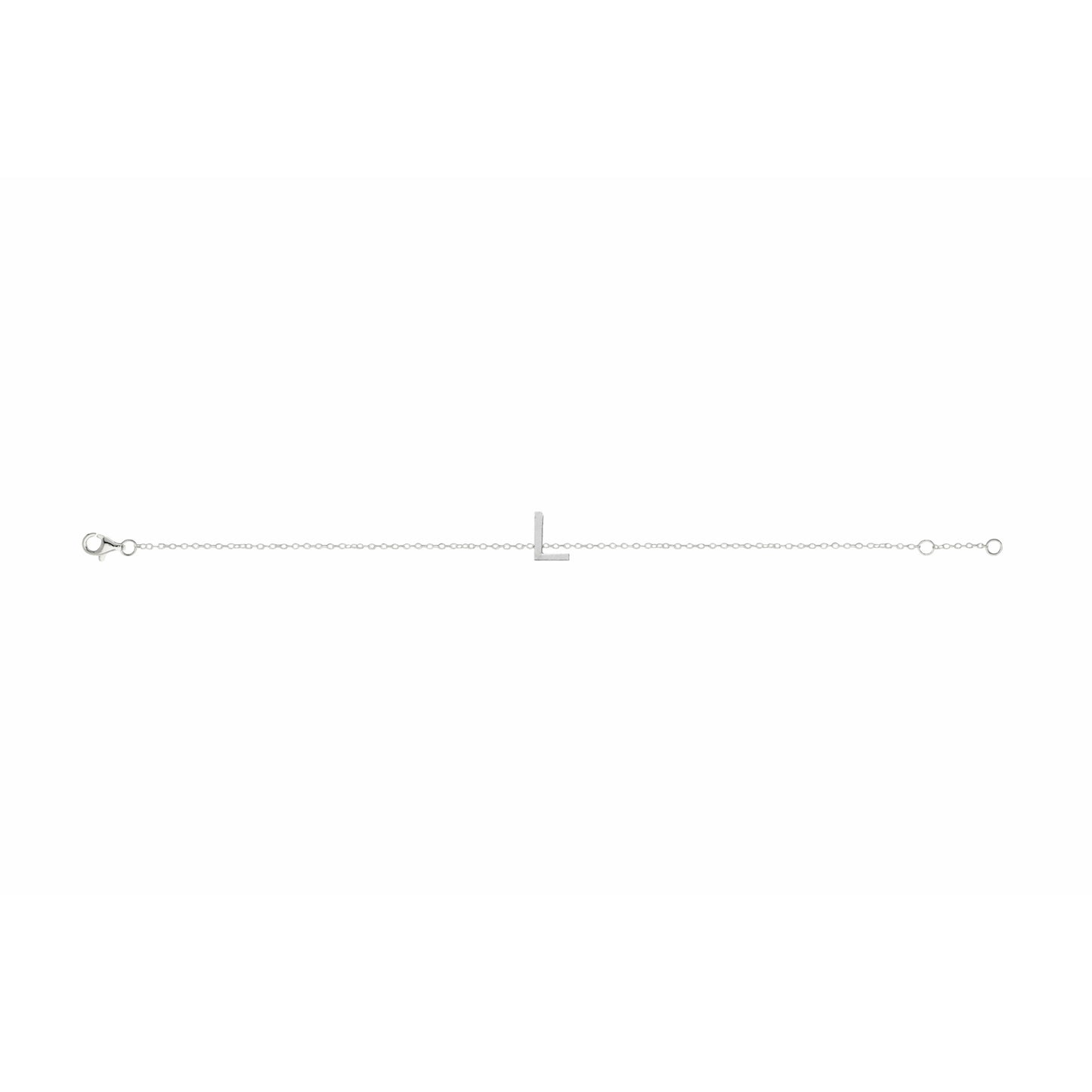 Fine Individual Letter Bracelet