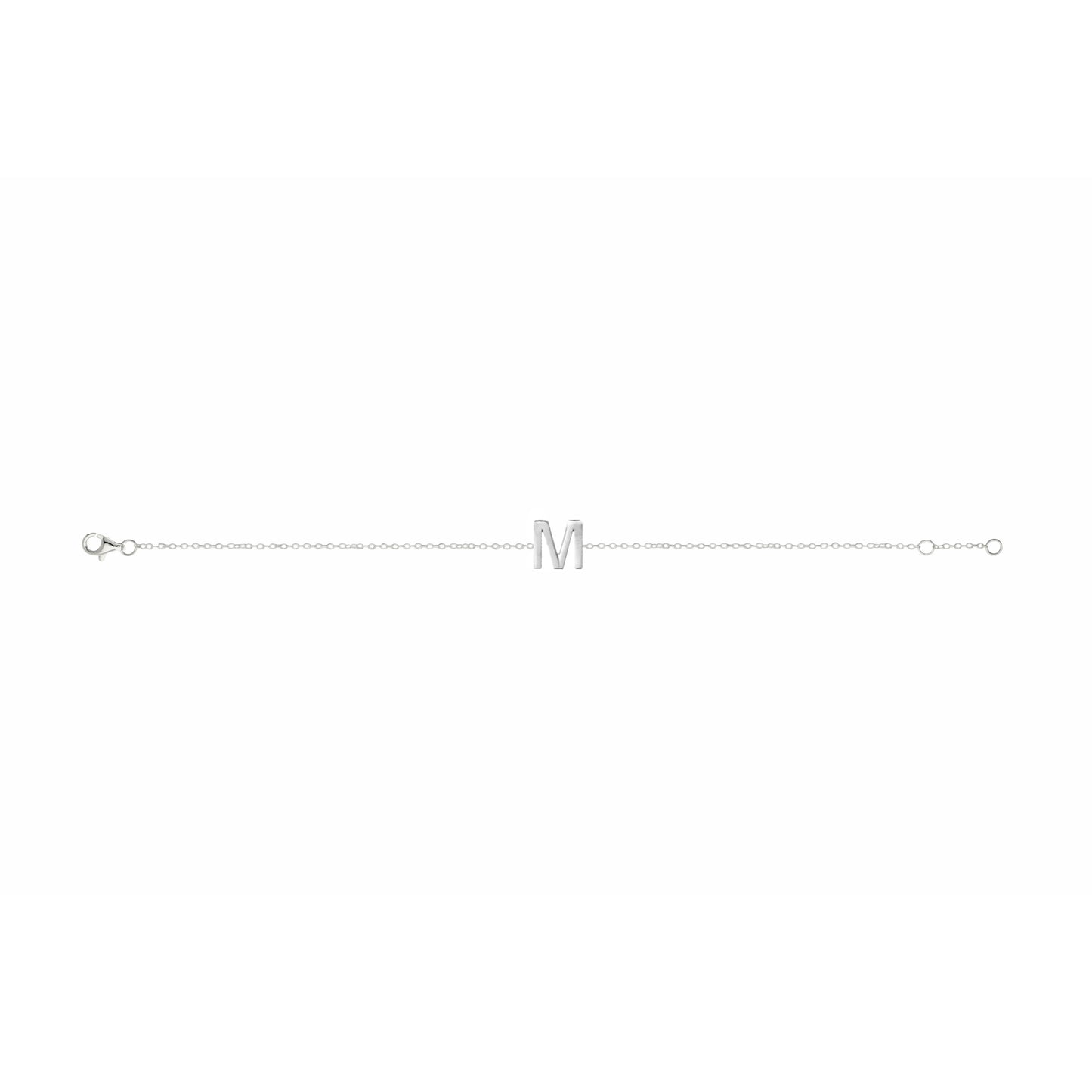 Fine Individual Letter Bracelet