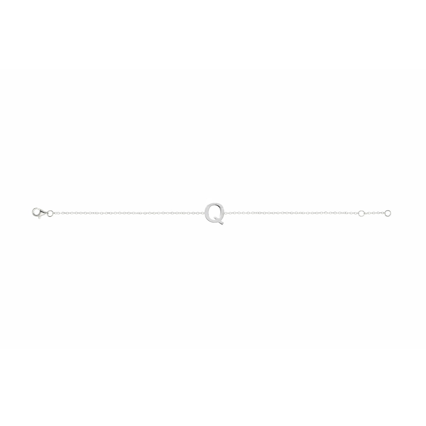 Fine Individual Letter Bracelet