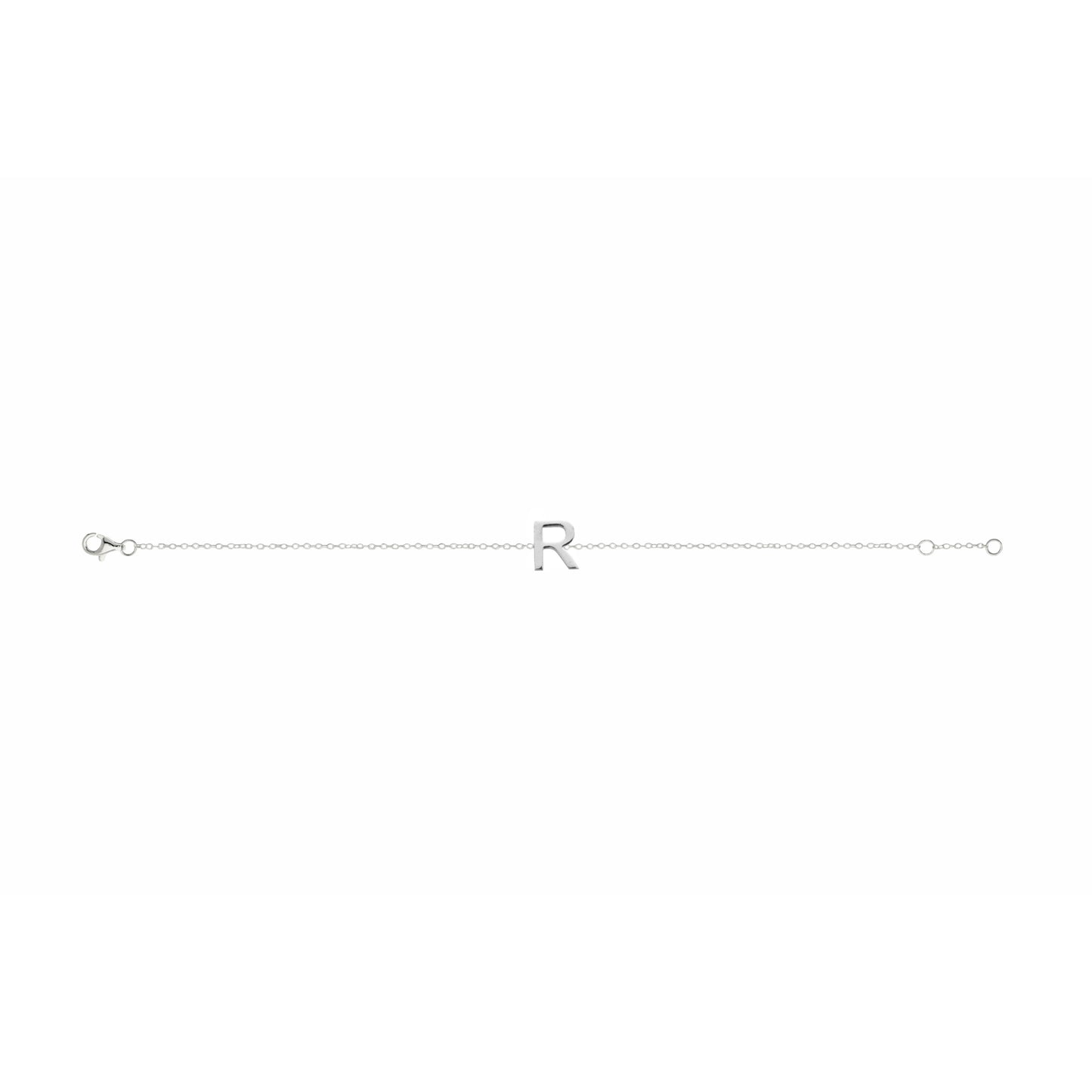 Fine Individual Letter Bracelet