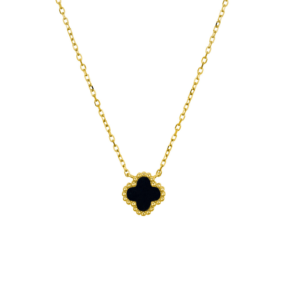 Single Flower Pendant Necklace