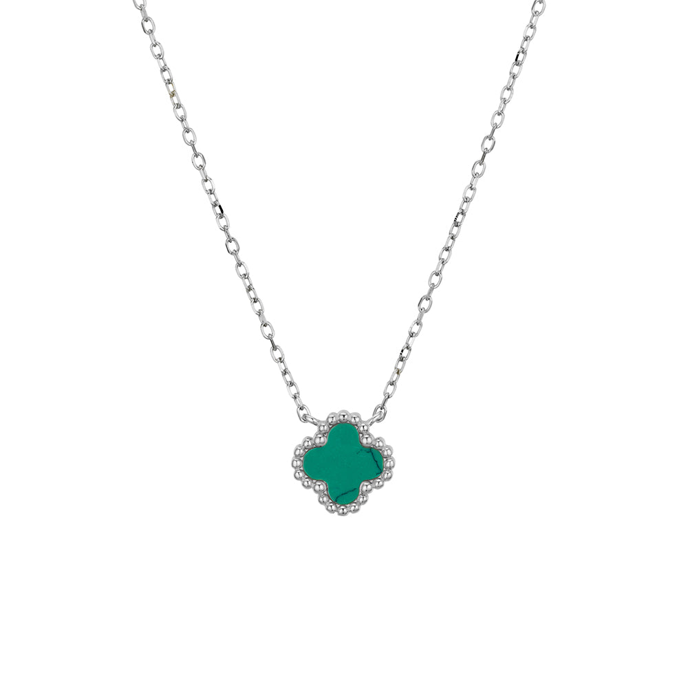 Single Flower Pendant Necklace