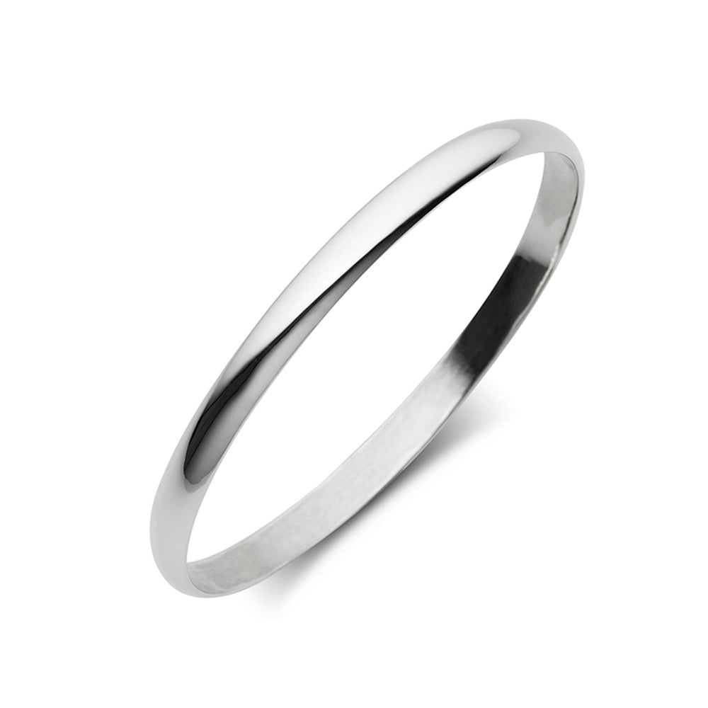 Round Solid Bangle