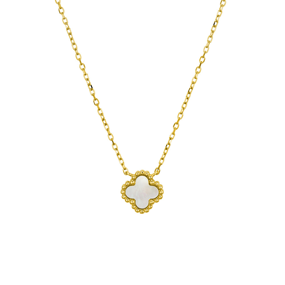 Single Flower Pendant Necklace