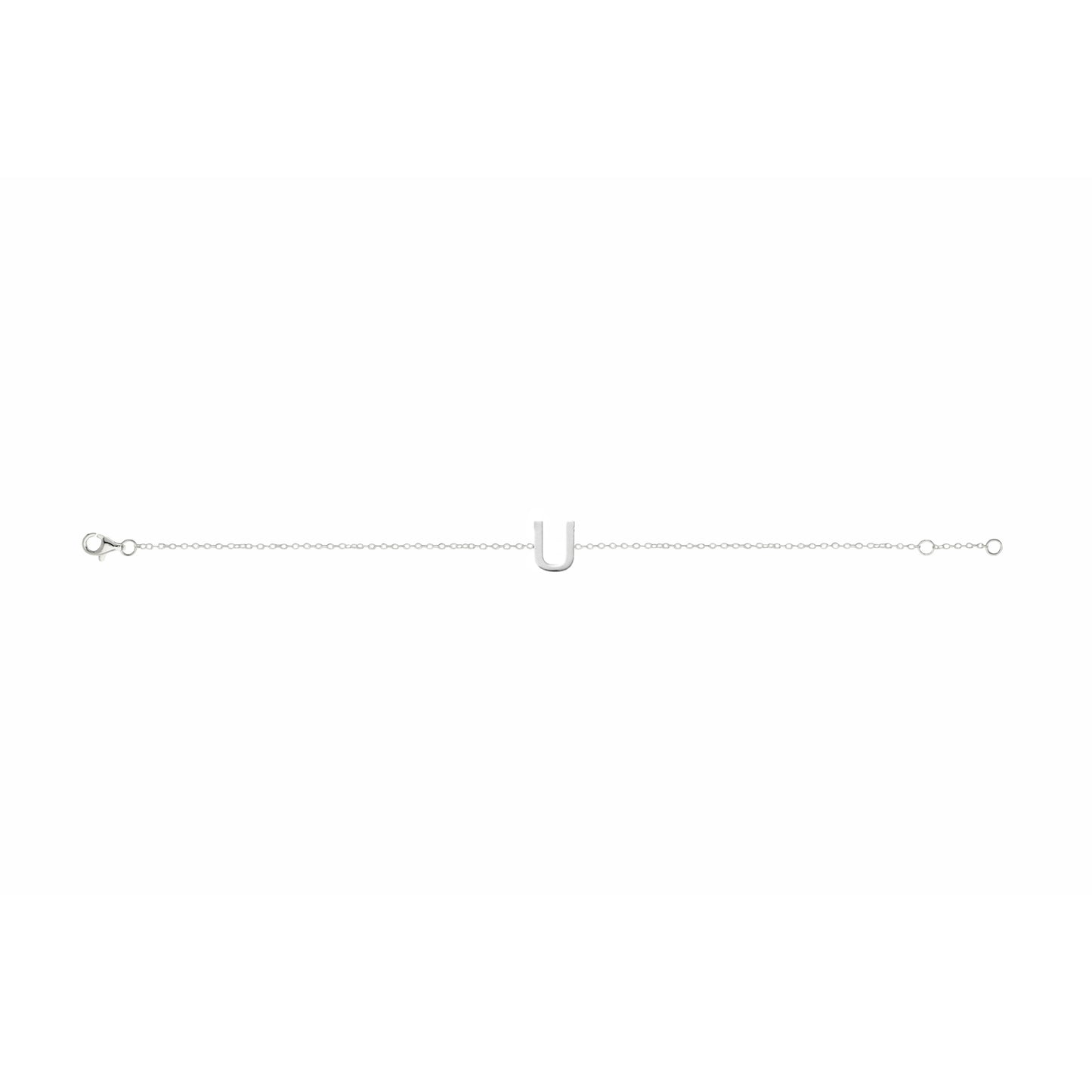 Fine Individual Letter Bracelet