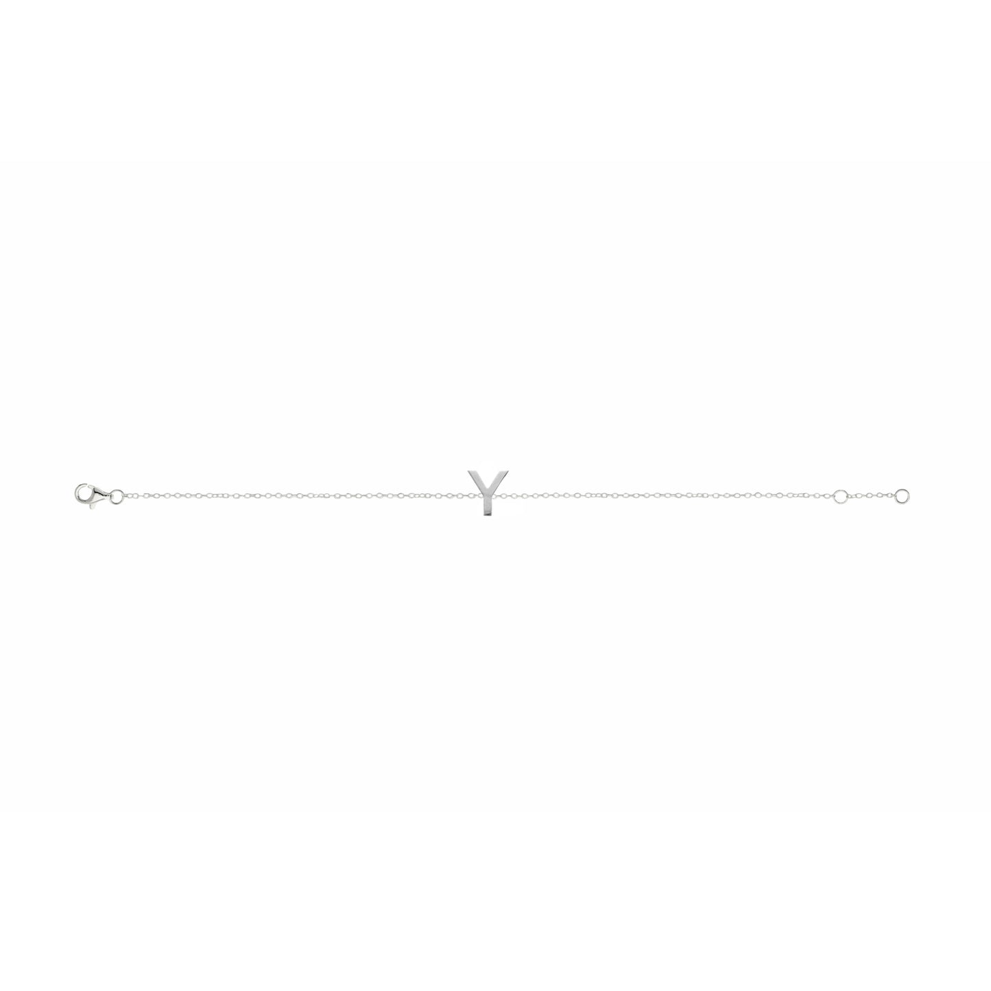 Fine Individual Letter Bracelet