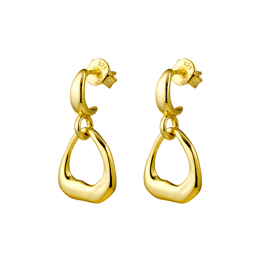 Triangle Drop Earring