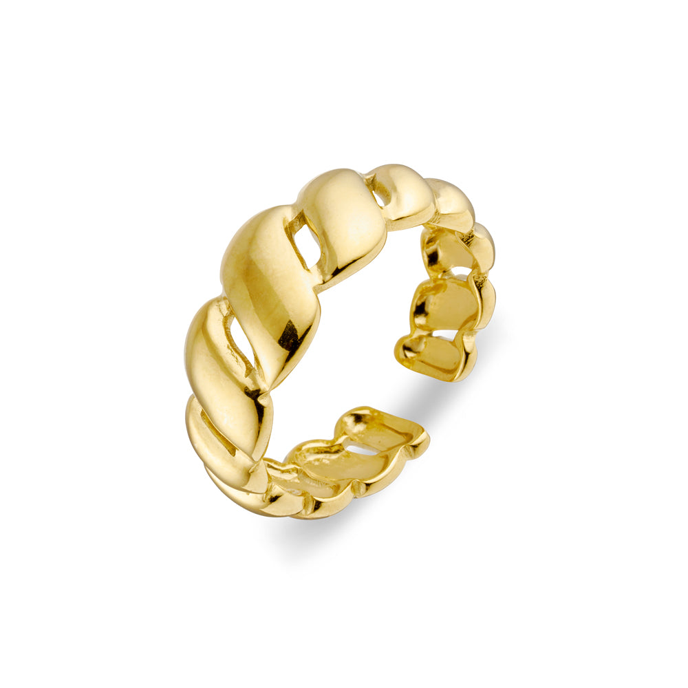 Twisted Gold Ring