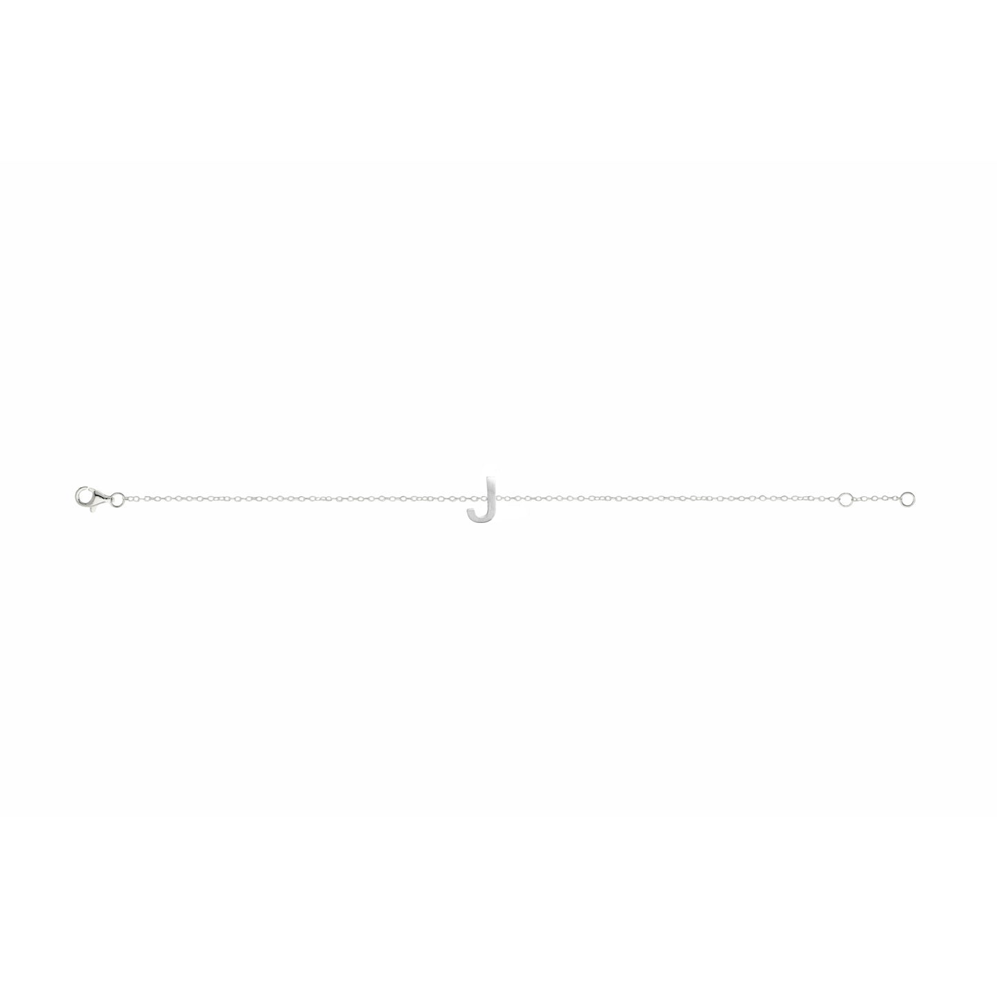 Fine Individual Letter Bracelet