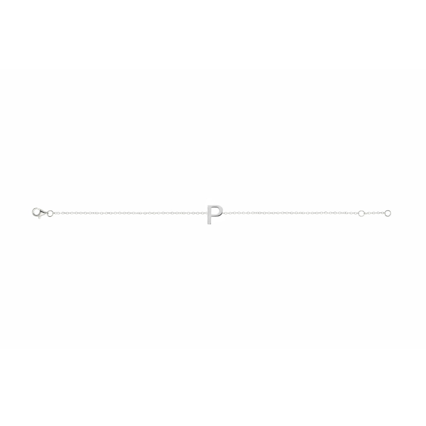 Fine Individual Letter Bracelet