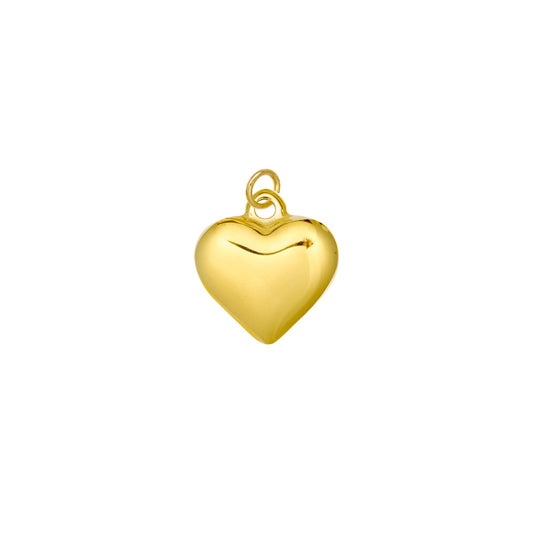Golden Heart Charm