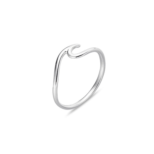 Petite Style Ocean Wave Ring