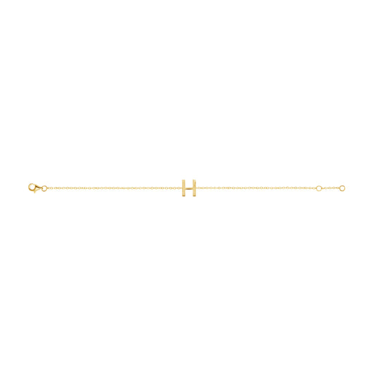 Fine Individual Letter Bracelet