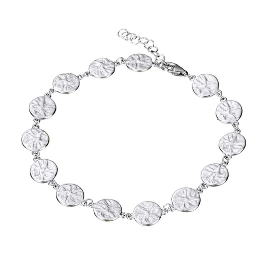 Crushed Disc Bracelet