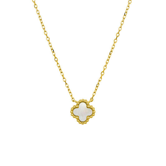 Single Flower Pendant Necklace