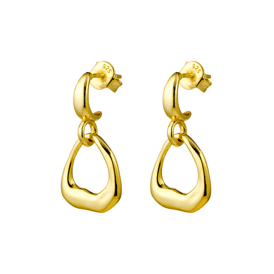 Triangle Drop Earring